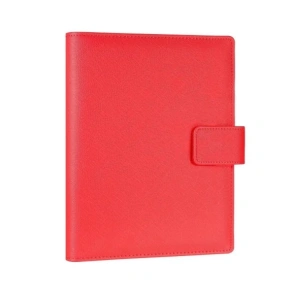 VICTORIAS JOURNALS 124-1130 14.8x21cm SMYTH ORGANISER HAFTALIK TARİHSİZ AJANDA - KIRMIZI