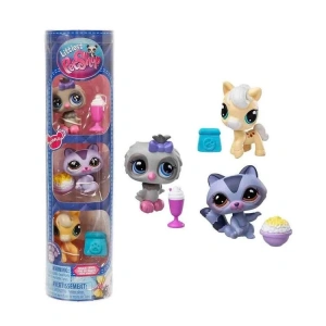 HASBRO 24125ES-00736 LITTLES PET SHOP S4 3LÜ TÜP PAKET MİNİŞLER