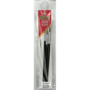 BRONS BR-671 SULU BOYA FIRÇA SETİ 3LÜ TEK SET 145/1-5-9