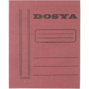 ALEMDAR BÜRO DOSYASI TAM KAPAK KOYU PEMBE - TEKLİ