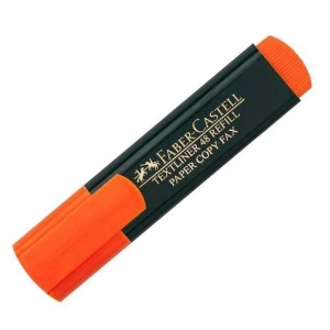 FABER CASTELL TEXTLINER FOSFORLU KALEM TURUNCU 1548 - TEKLİ