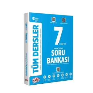 EDİTÖR 7. SINIF VIP TÜM DERSLER SORU BANKASI MAVİ KİTAP