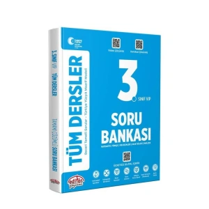 EDİTÖR 3. SINIF MAARİF MODELİ VIP TÜM DERSLER SORU BANKASI MAVİ KİTAP