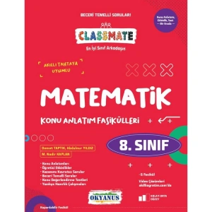 OKYANUS 8. SINIF CLASSMATE MATEMATİK KONU ANLATIM FASİKÜLLERİ