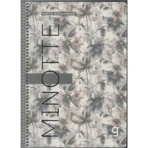 GIPTA MINOTTE SPİRALLİ PP. KAPAK A4 80YP. 80GR. ÇİZGİLİ DEFTER 8421 - TEKLİ