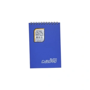 GIPTA CHROMO BLOCK SPİRALLİ PP. KAPAK A6 80YP. BLOKNOT ÇİZGİLİ NOT DEFTER  6097 - TEKLİ