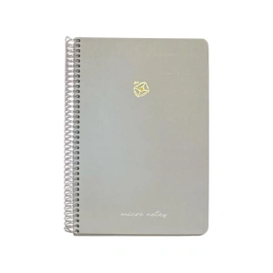GIPTA MICRO NOTES SPİRALLİ SERT KAPAK 17x24 100YP. NOKTALI DEFTER 8865 - TEKLİ