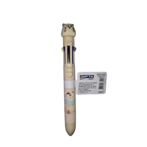 GIPTA K4271 8 RENK PUFFY CAT TÜKENMEZ KALEM - TEKLİ
