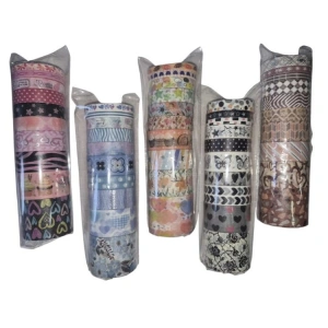 GIPTA K9919 SOFT COLOR RENKLİ DESENLİ BANT10LU ASORTİ SET