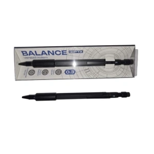 GIPTA K1943 0.3 BALANCE METAL GÖVDE VERSATİL KALEM SİYAH - TEKLİ