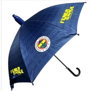 ME 24798 FENERBAHÇE ÇOCUK ŞEMSİYESİ KATLAMALI PLASTİK KILIFLI