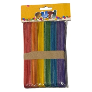 PUTİ 4605 AHŞAP RENKLİ BÜYÜK BOY DİL ÇUBUĞU 50Lİ TEK PAKET 3+