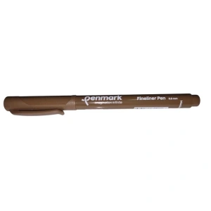 PENMARK HS-800-10 FİNELİNER KALEM 0.6MM JAPON UÇ - KAHVERENGİ