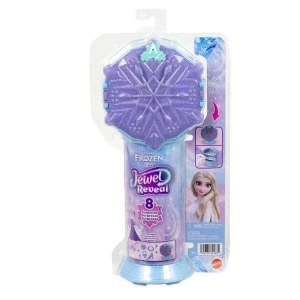 DISNEY JJY36 FROZEN KARLAR ÜLKESİ JEWEL REVEAL SÜRPRİZ TAKILAR ELSA KOLEKSİYON BEBEK 28 CM 3+