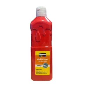 NOVA COLOR NC-382 AKRİLİK BOYA 500gr. KIRMIZI
