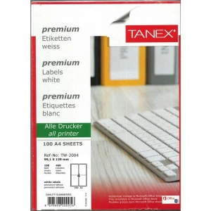 TANEX TW-2004  99.1x139mm LASER ETİKET