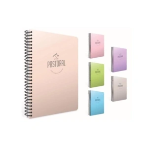 GIPTA PASTORAL SPİRALLİ PP. KAPAK A4 160 YP. ÇİZGİLİ DEFTER - 5552  (TEKLİ)