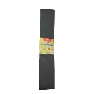BU-BU KR0008 KRAPON KAĞIDI 50x200cm SİYAH - TEKLİ
