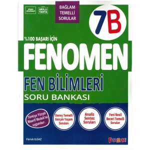 FENOMEN 7. SINIF FEN BİLİMLERİ B SORU BANKASI