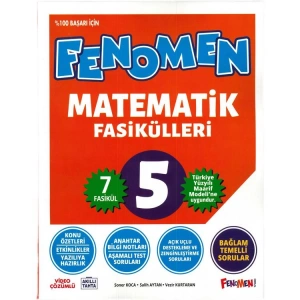FENOMEN 5. SINIF MATEMATİK FASİKÜLLERİ SETİ 7 FASİKÜL
