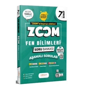 GÜNAY 7. SINIF ZOOM SERİSİ FEN BİLİMLERİ SORU BANKASI