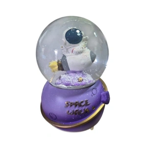 CEREN HDY0201 ORTA BOY (B) HEDİYELİK MÜZİKLİ IŞIKLI KAR ATAN KAR KÜRESİ (PİLLİ) SPACE WALK