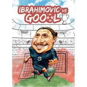 NOTANTİK ÇİZGİSİZ NOT DEFTERİ VE GOOL SERİSİ - İBRAHİMOVİC