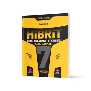 HIZ 7. SINIF HİBRİT İNGİLİZCE KONU ANLATIMLI ETKİNLİKLİ SORU BANKASI