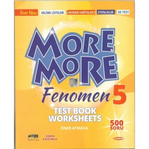 KURMAY ELT 5. SINIF NEW MORE & MORE ENGLISH FENOMEN TEST BOOK WORKSHEETS