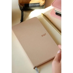 VICTORIAS JOURNALS 226-4060 10x17 cm CANVAS 100 GR HAFTALIK AJANDA - KETEN