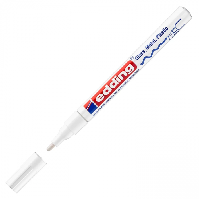 EDDING E751 PAINT MARKER KALEM BEYAZ