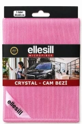 Crystal Pembe Cam Bezi 40x40 cm - (1 Adet)
