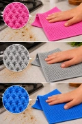 MasterPro Gri Zor Kir Bezi 40x40 cm - (1 Adet)