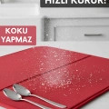 Bulaşık Kurutma Matı Süper Emici Tezgah Üstü Kurulama Örtüsü 36x45 cm