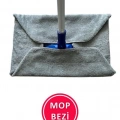 Mikrofiber 2li Yer Silme Bezi 50x70 cm Mavi ve Gri Büyük Boy - Ellesill