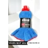 Ellesill Mikrofiber Mop Bezi Mavi Renk 55-105 cm | Yedek Mop Ucu