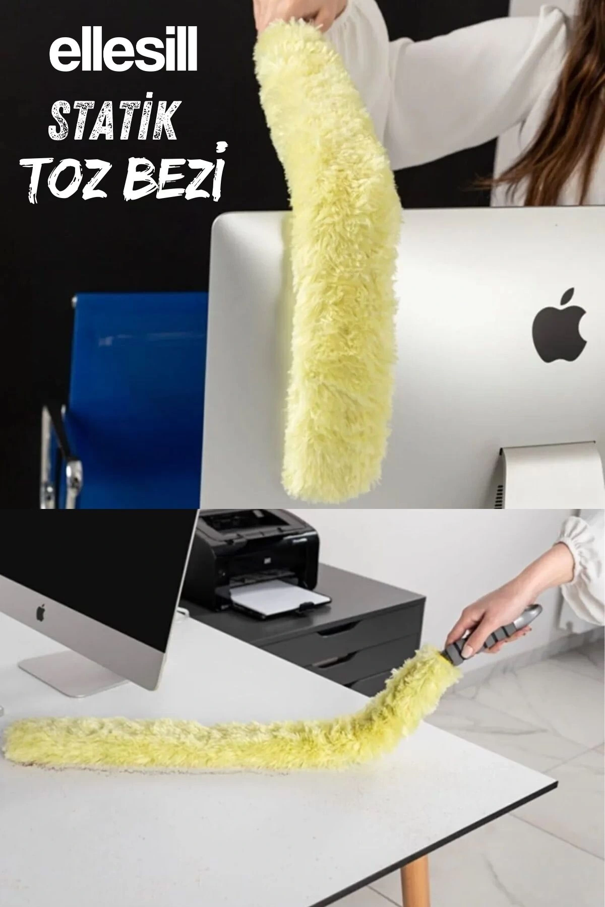 Ellesill Çok Amaçlı Tozmatik Anti-Statik Bükülebilen Toz Alıcı