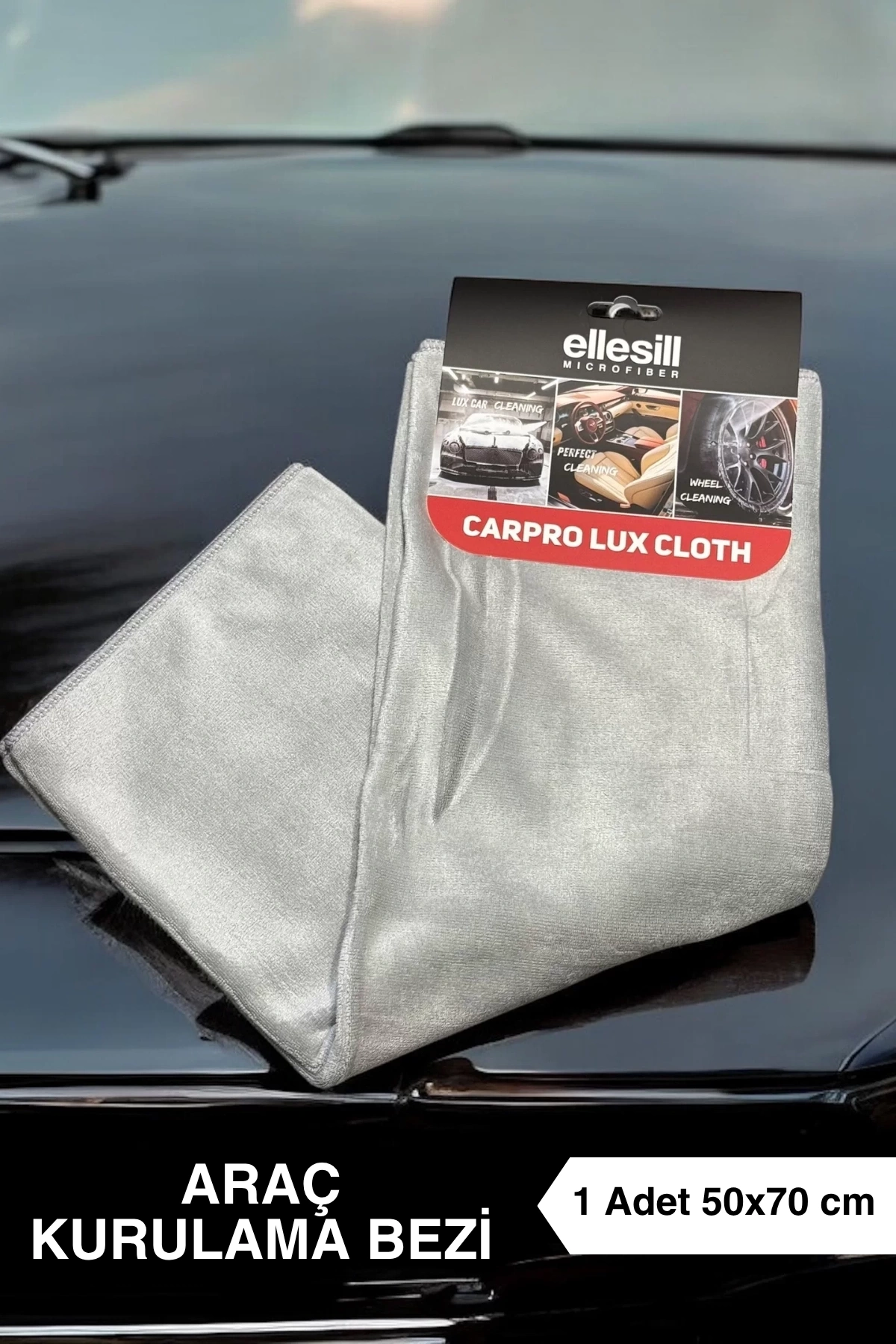 Ellesill Germany Pro Lux Araç Kurulama Bezi 50x70 cm - CarProDry