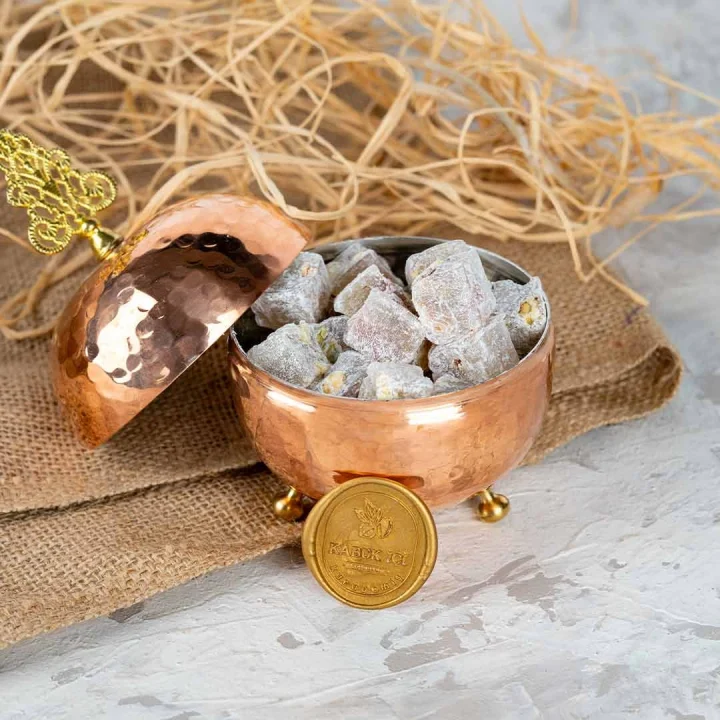 Çifte Kavrulmuş Antep Fıstıklı Lokum