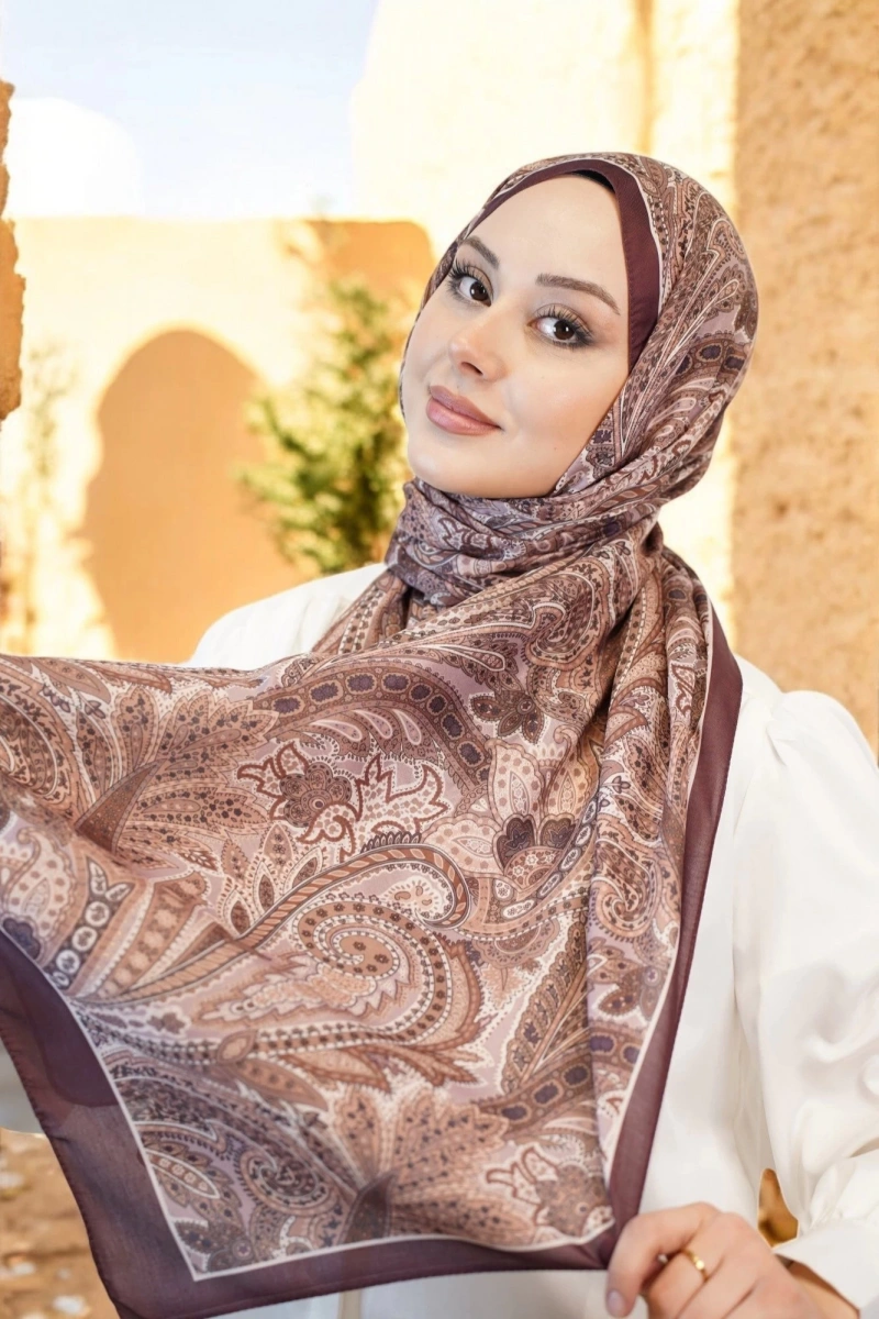 Mostar Model Retro Desen Şal - 7