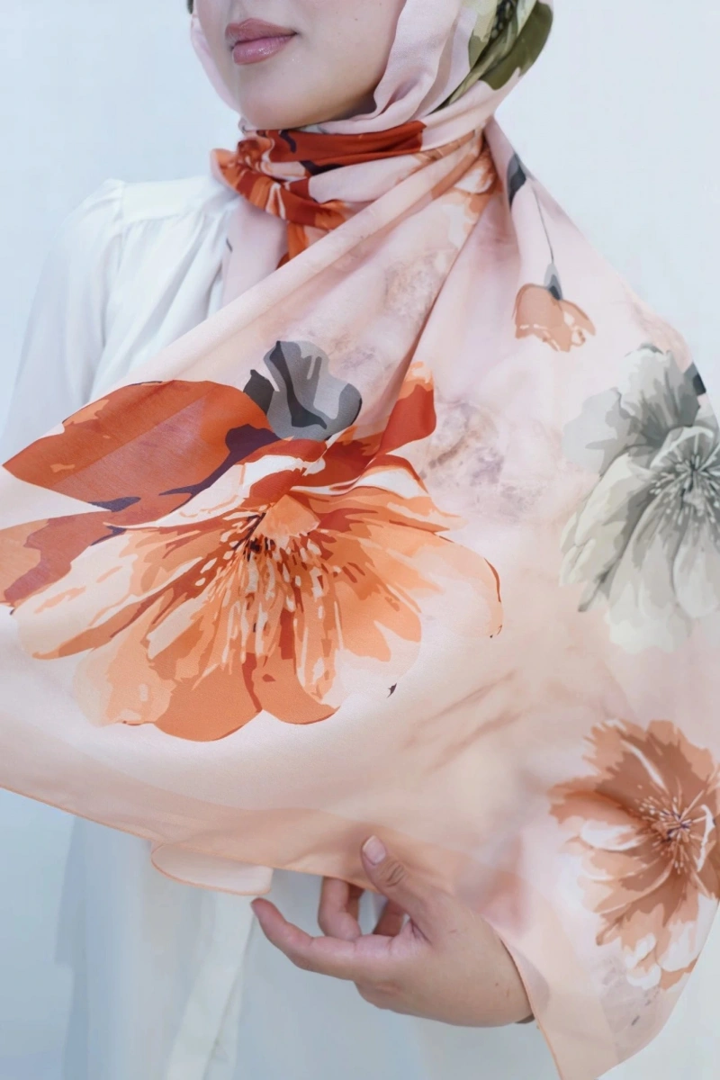 Bahar Model Retro Desen Retro Şal - 7