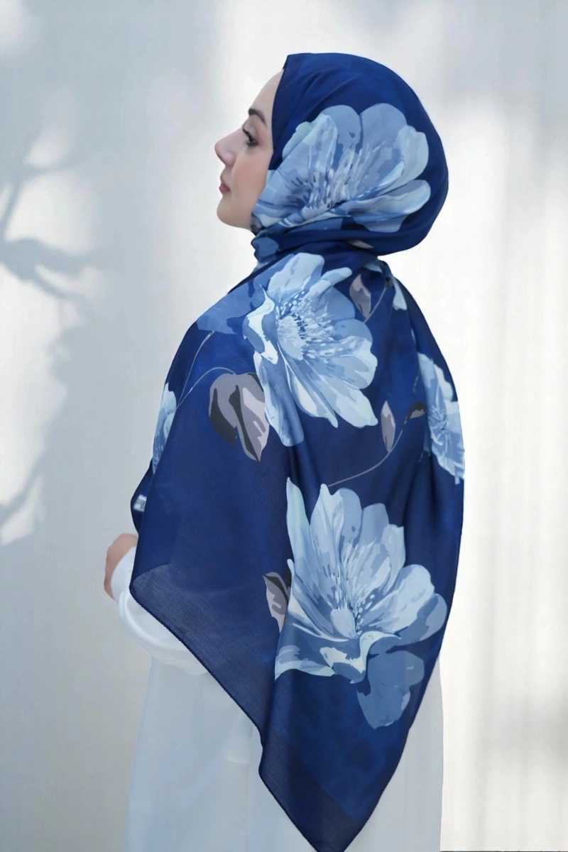 Bahar Model Retro Desen Retro Şal - 10