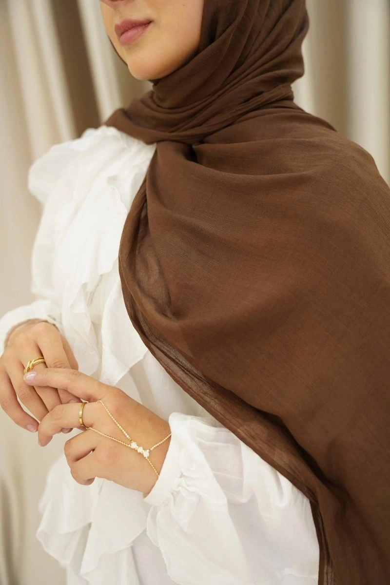 Hayal Şal Koleksiyonu - Kahverengi