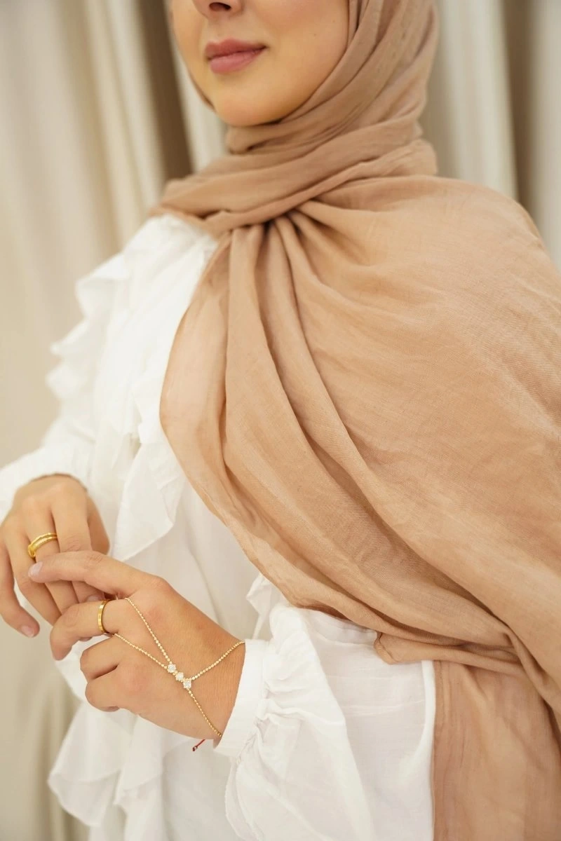 Hayal Şal Koleksiyonu - Açık Vizon