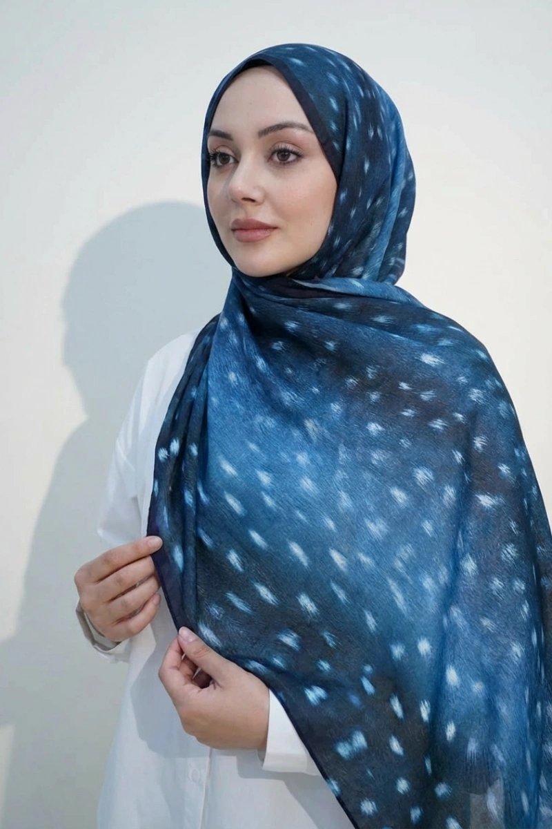 Bambi Model Ceylan Desen Şal Geçişli - 5
