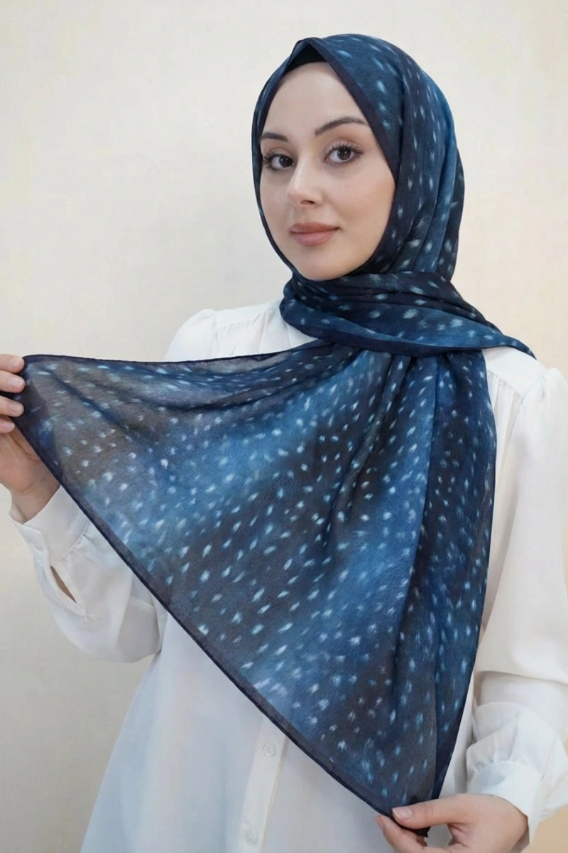Bambi Model Ceylan Desen Şal Geçişli - 5