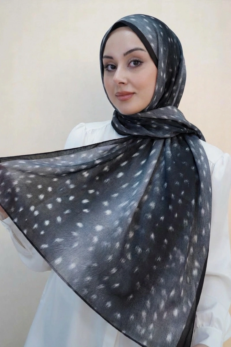 Bambi Model Ceylan Desen Şal Geçişli - 7