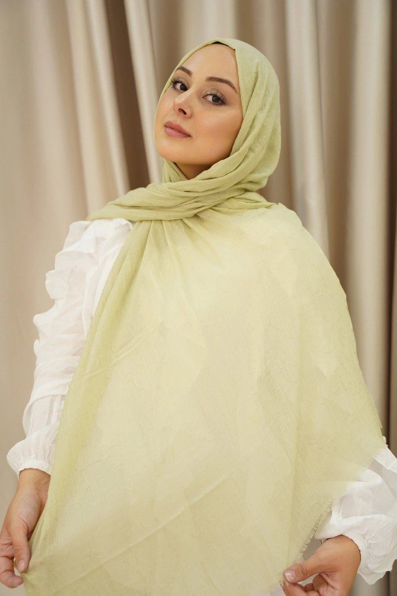 Bambu Şal - Su Yeşili