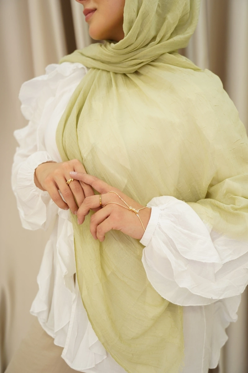 Bambu Şal - Su Yeşili