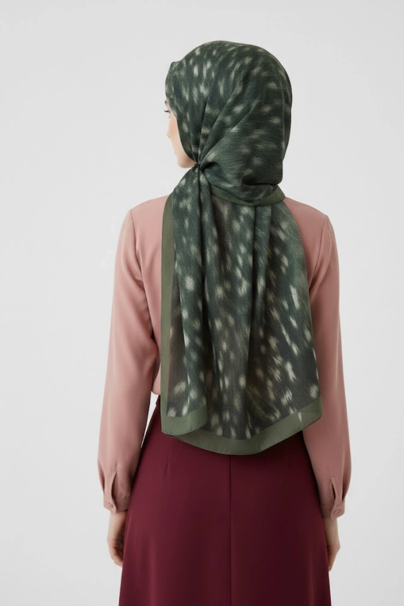 Ceylan Desen Şal Bambi Model - 7